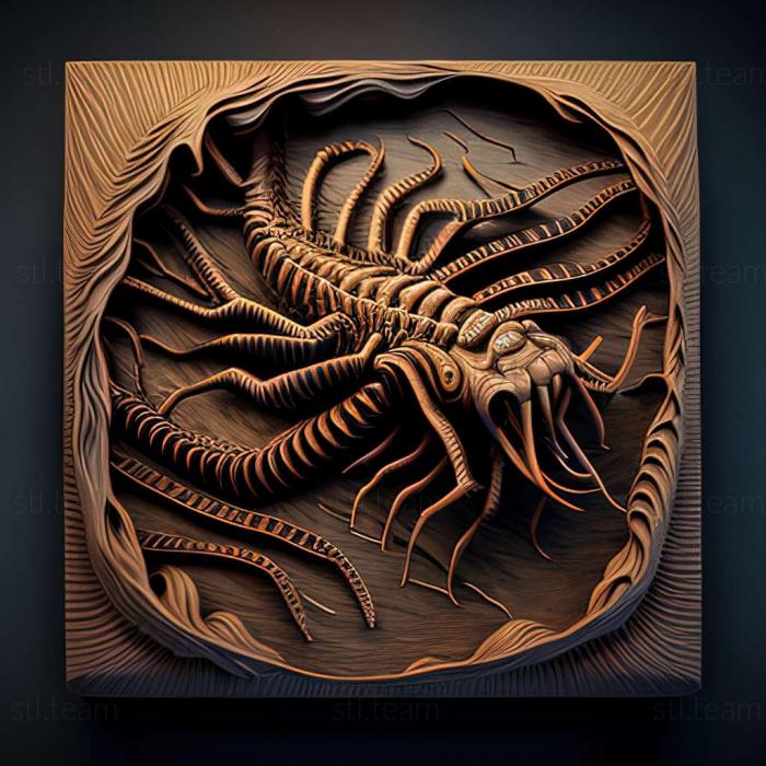 3D модель Scolopendra abnormis (STL)